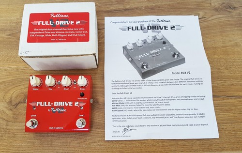 Fulltone full drive 2018 - 2, v2