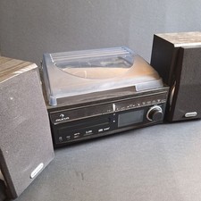 Auna 10004797 Turntable CD MP3 Player with Speakers EU Plug Spares/Repairs
