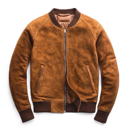 Men classic suede bomber - men’s,