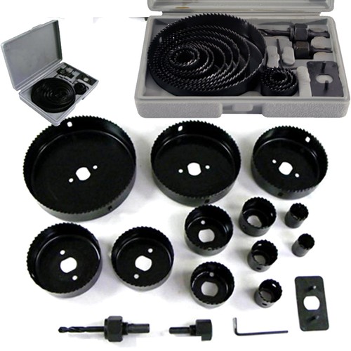 16pc hole saw cutting - 16pc, set
