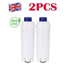 2PK Water Filter For DeLonghi Dinamica ECAM350.55.B ECAM 350.55.SB ECAM37095T UK