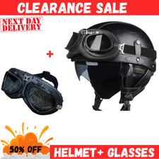 DOT Retro Open Face Half