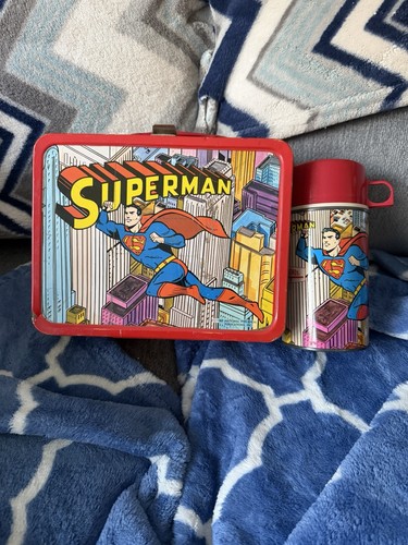 Vintage 1967 superman lunchbox - vintage,
