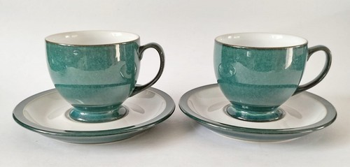 Denby greenwich tea cups - cups, and
