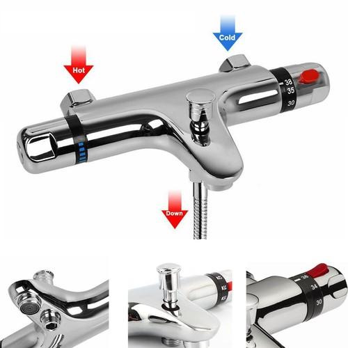 Chrome thermostatic bath - chrome,