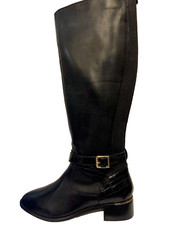 Biba Leather Croc Knee High Boot UK 6 US 8 EU 39 REF D82#