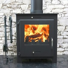 Quattro 11kw Wood Burning Multi fuel, Wood Burner Modern Stoves