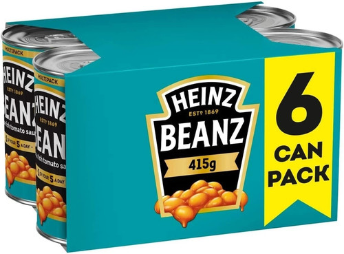 Heinz baked beans - baked,
