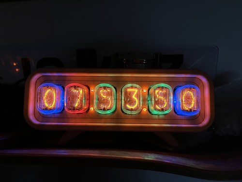 Nixie tube clock 6 tubes - 6,
