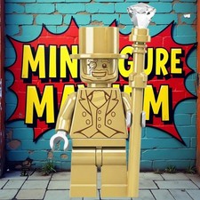 Mr Gold Minifigure 