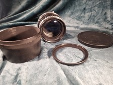 Carl Zeiss Jena DDR Sonnar 180mm F/2.8, Pentacon Six  lens. Hood, & front cap.