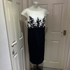 John Charles White Navy Blue