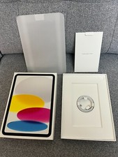 *BOX ONLY* Apple iPad 10th Gen 10.9" Silver 64GB with All Accessories MINT