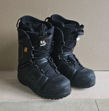 NORTHWAVE LEGEND SL SNOWBOARD BOOTS US 11 UK 10 EU 44 BLACK SUPER LACE GOOD USED