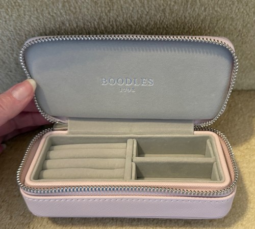 Boodles zipped jewellery box - jewellery,