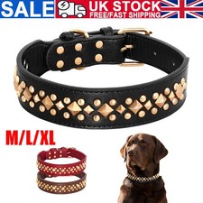 Soft Leather Pet Dog Collar