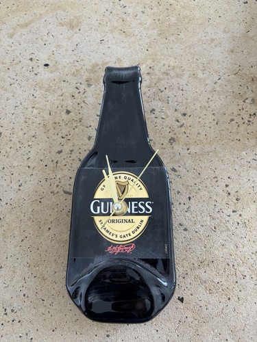 Guinness squashed flat - flat, bottle