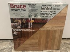 Bruce Simply Solid Oak AHS100SP Parquet Flooring 10 SQ Feet TOTAL 7/16 12x12