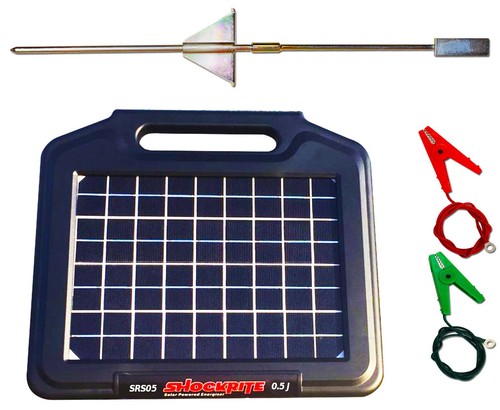 Solar powered electric fence - solar,