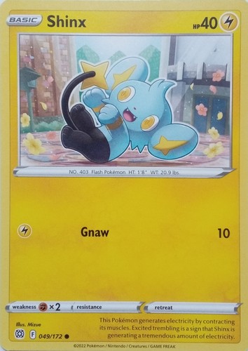 049 172 shinx - |, common