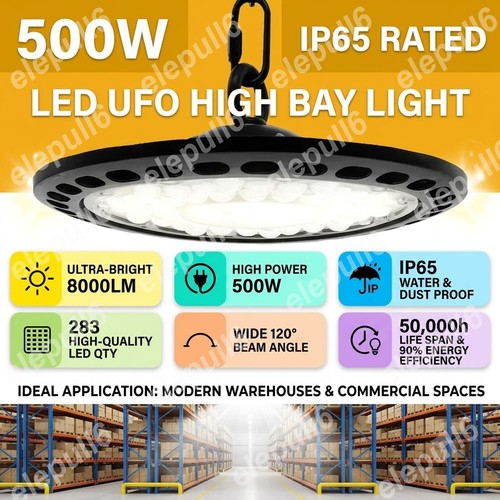 500w led ufo high - high, light