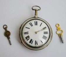 Georgian sterling silver verge