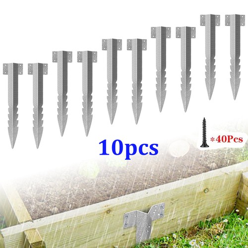 10x fence post - fence, garden
