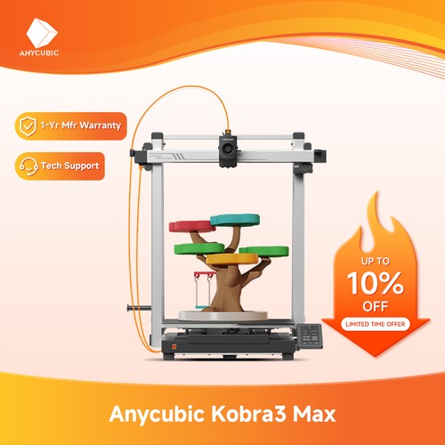 Anycubic kobra max - kobra, 3d