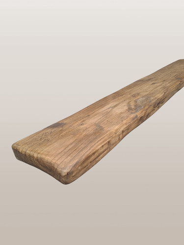 Rustic floating wood shelf - rustic,