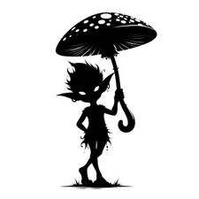 Mushroom Umbrella Pixie Vinyl