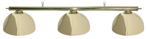 Pool table light brass domed - table,