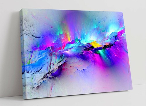 Abstract rainbow explosion - abstract,