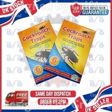 12 COCKROACH GLUE TRAP INSECT