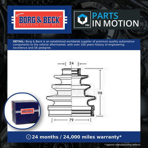 Joint boot fits - cv,
