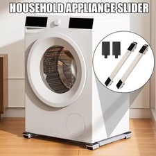 2pcs Furniture Washing Machine Dolly Adjustable Furniture Moving Roller Wheels