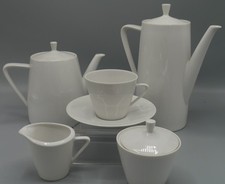 Seltmann Weiden Bavaria Monika White Fluted Grooves Ribs Parts to Choose From