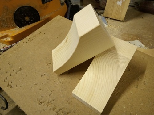 Pine wood corbels decorative - pine,