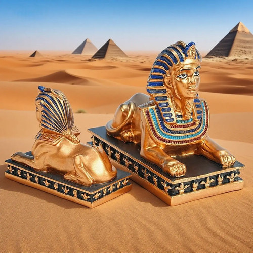 Ancient egypt sphinx pharaoh - egypt,