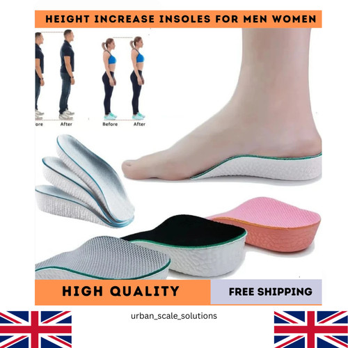 Height increase insoles - insoles, men