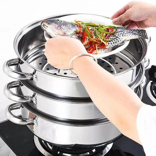 Stainless steel steamer - stainless, pot