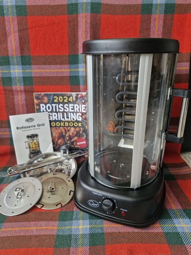 Rotisserie grill bbq vertical - rotisserie,
