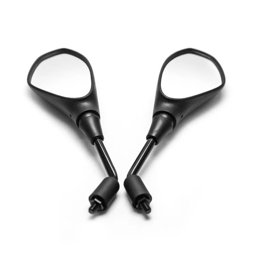 Black motorcycle mirrors r - black,
