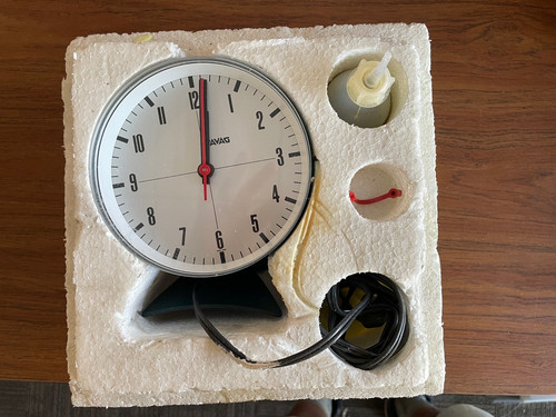 Vintage rare oil clock favaq - rare,
