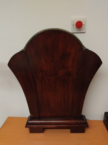 Art deco wooden fire - wooden,