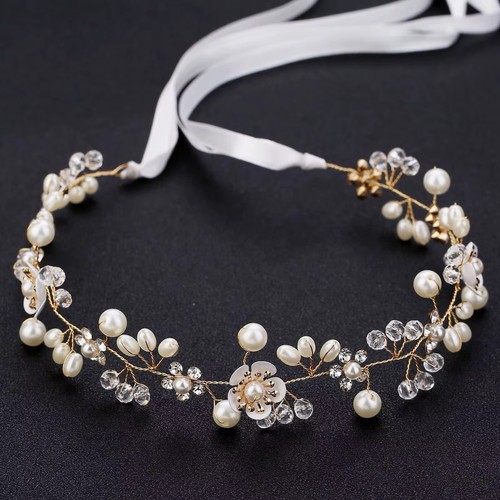 Bride crystal headband bridal - headband,
