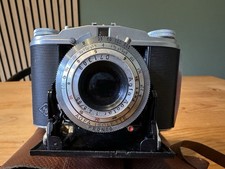 Agfa Isolette II Folding Camera – Agfa Apotar 85mm f/4.5 Lens – Vintage 120 Film