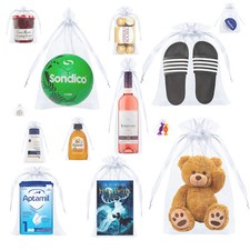 All Size White Organza Gift