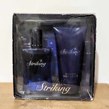 Boots Striking 45ml Perfume & Shimmer Body Lotion Vintage Gift Discontinued