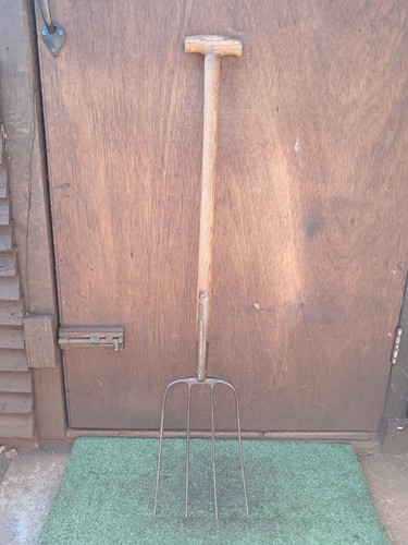 Vintage pitch fork garden - vintage,