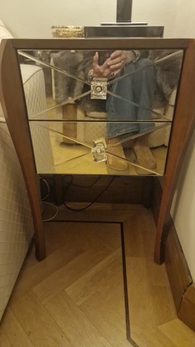 Laura ashley glass mirror - glass,